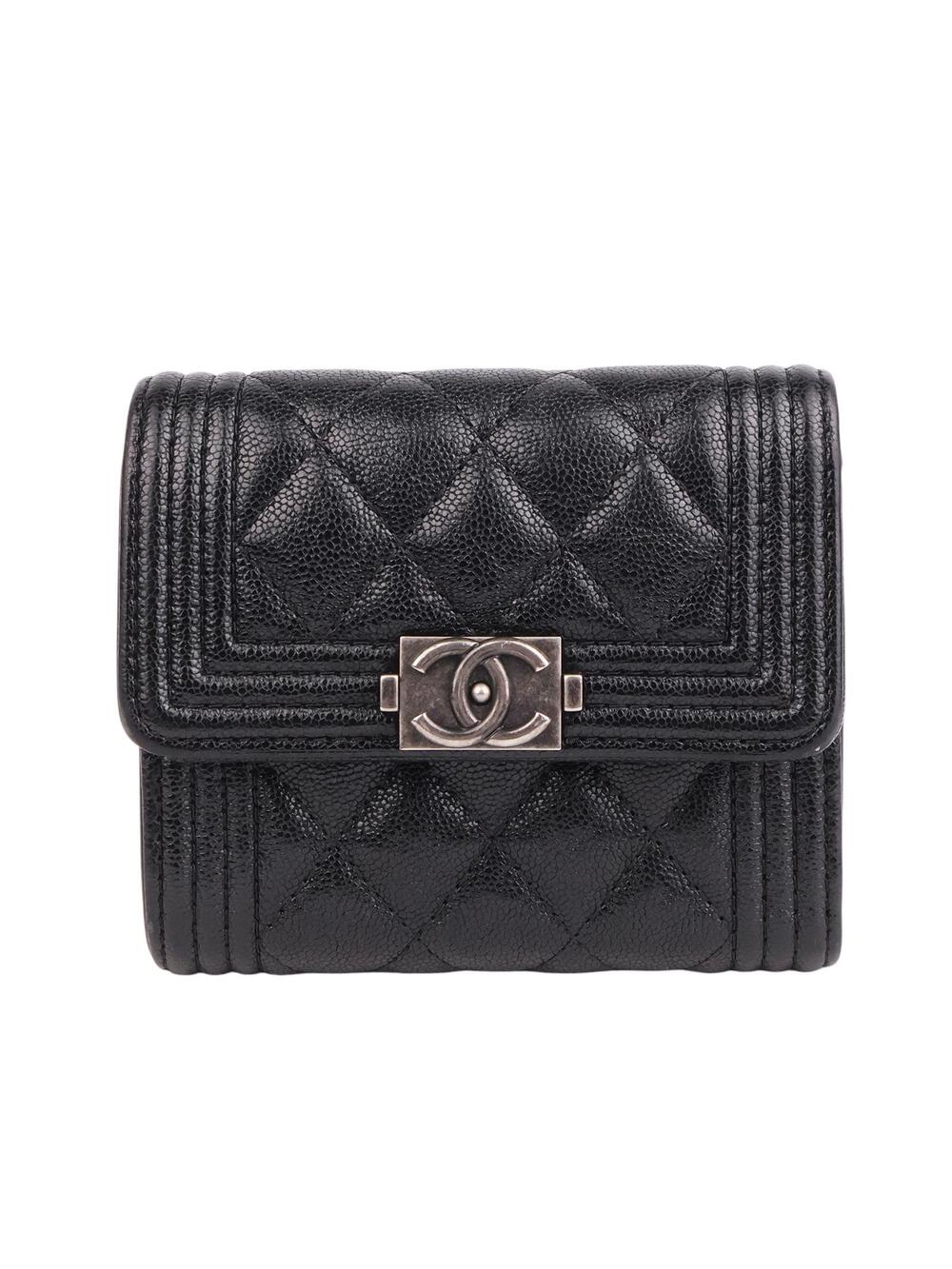 Chanel Boy Caviar Wallet #358728C65B